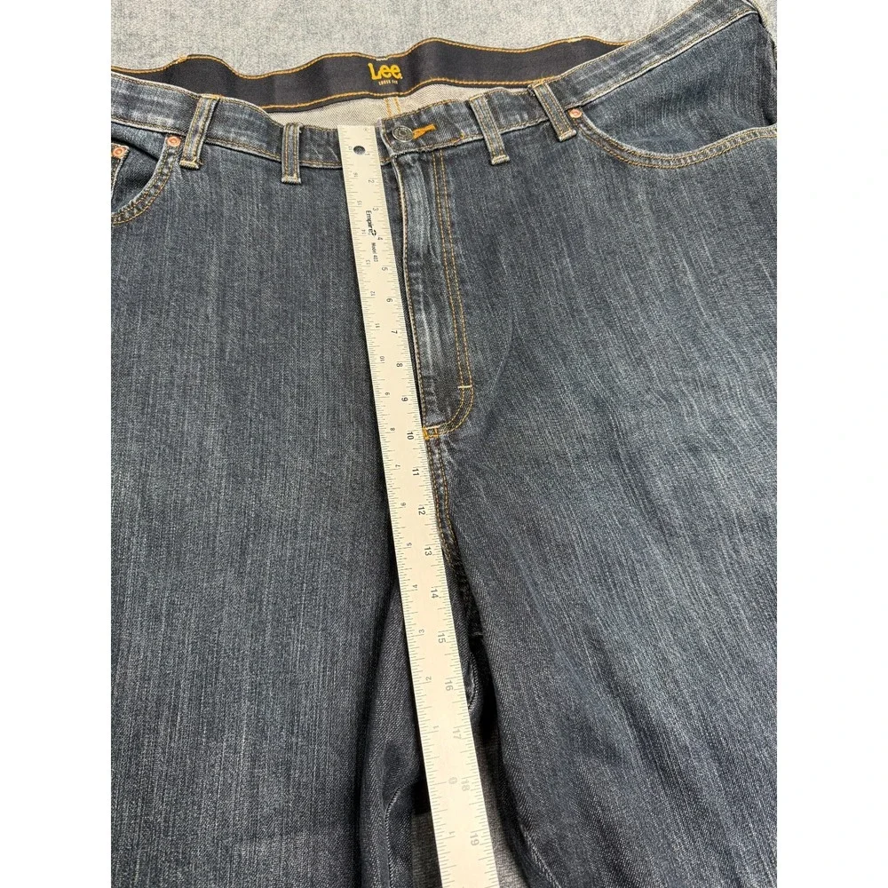 Lee Loose Fit Denim Bermuda Shorts Womens 50x30 Blue Jean Walking Shorts